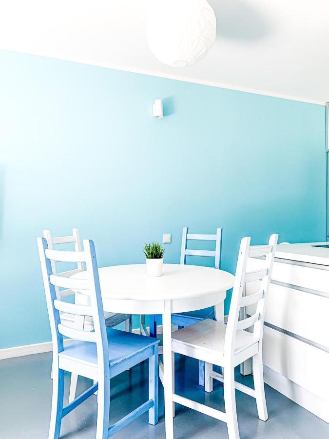 Sopockie Santorini Apartment Sopot Ngoại thất bức ảnh